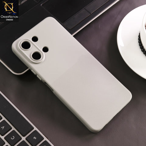 Vivo Y11D 4G Cover - Gray - New Shockproof Textured Grip Silicone Cover With Premium Micro-Dot Textured Case