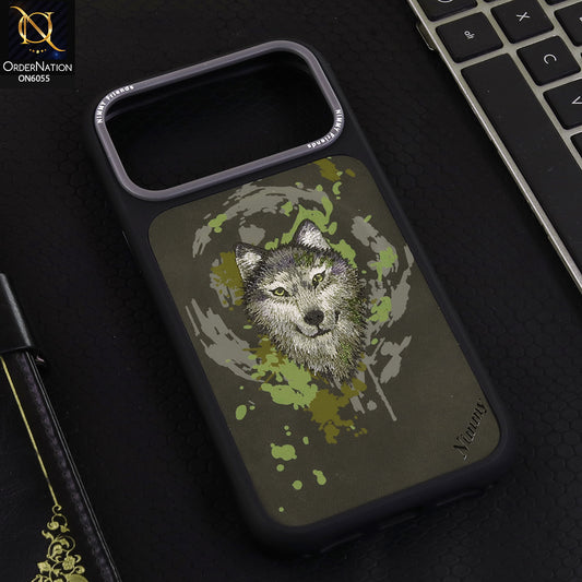iPhone 17 Pro Max Cover - Design 12 - Nimmy Design Shockproof Phone Case with Embroidery Anti Slip Scratch Resistant Protective Cover