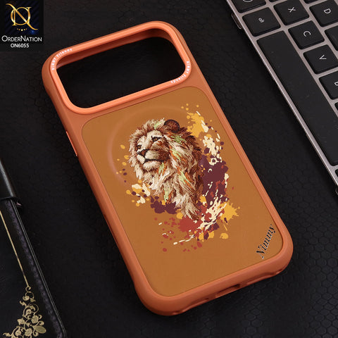 iPhone 17 Pro Max Cover - Design 2 - Nimmy Design Shockproof Phone Case with Embroidery Anti Slip Scratch Resistant Protective Cover