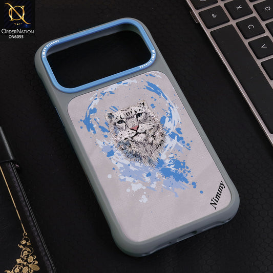 iPhone 17 Pro Max Cover - Design 6 - Nimmy Design Shockproof Phone Case with Embroidery Anti Slip Scratch Resistant Protective Cover
