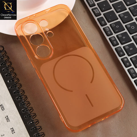 Tecno Camon 50 Pro 5G Cover - Orange - Premium Frosted Camera Guard Case
