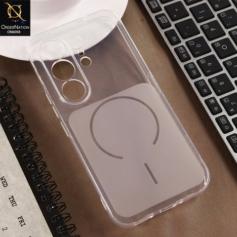Tecno Camon 50 Pro 4G Cover - White - Premium Frosted Camera Guard Case