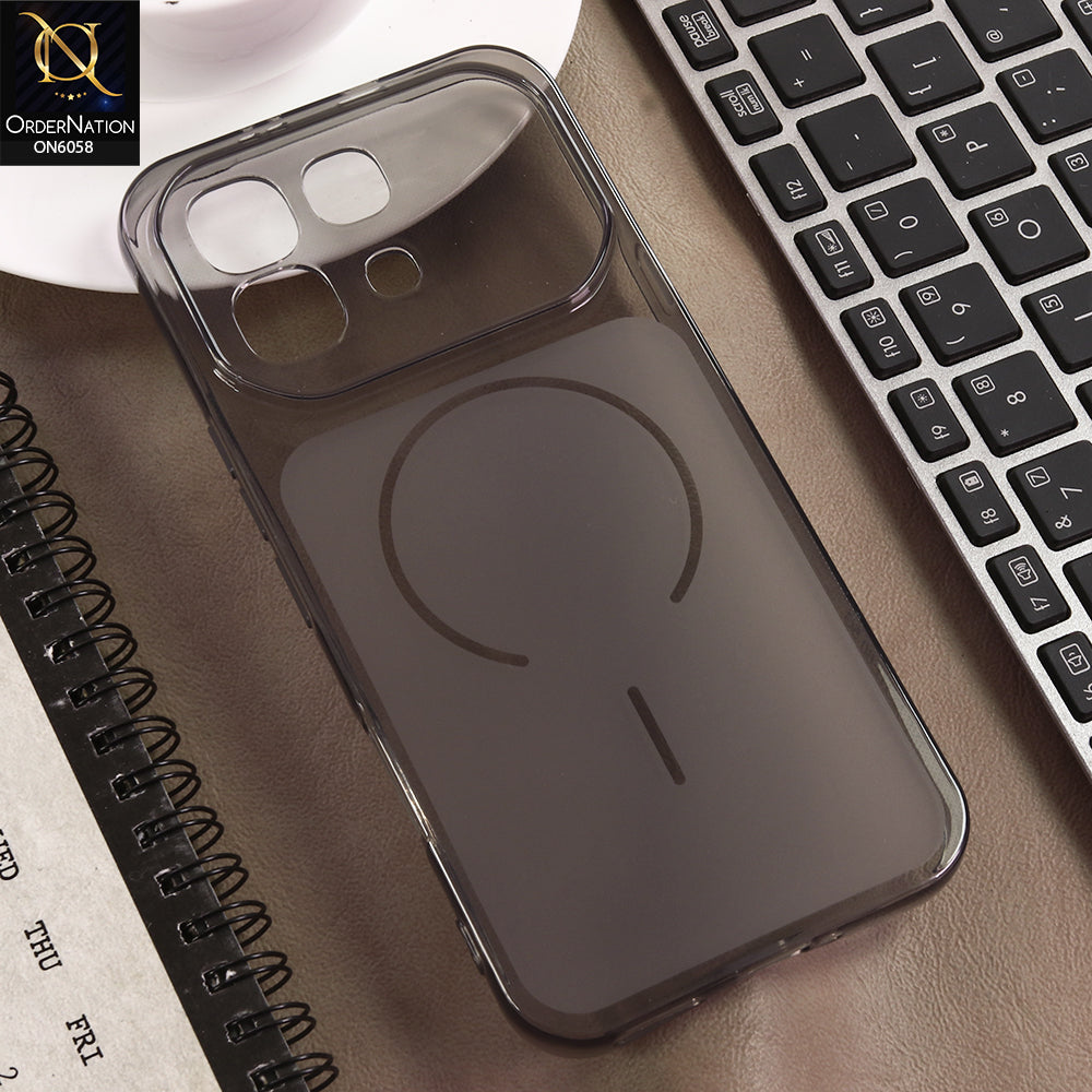 Infinix Note 60 Pro Cover - Black - Premium Frosted Camera Guard Case