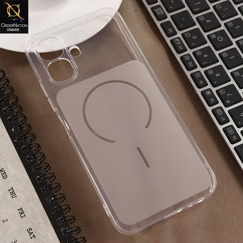Infinix Smart 20 Cover - White - Premium Frosted Camera Guard Case