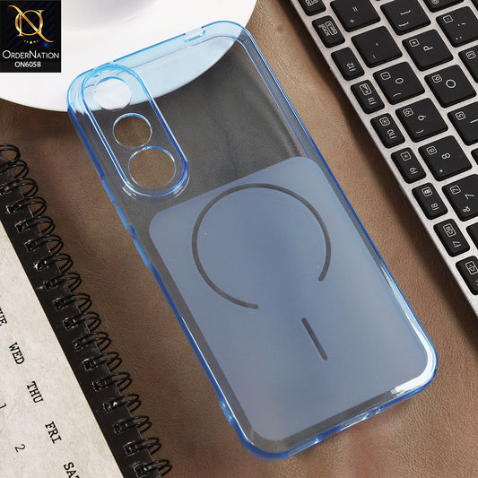 Vivo V70 FE Cover - Blue - Premium Frosted Camera Guard Case