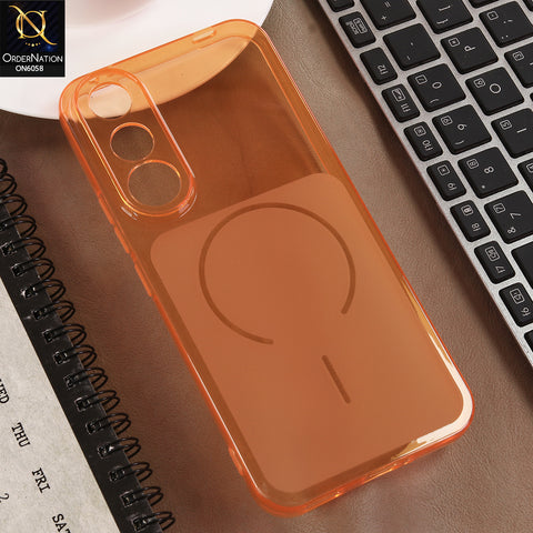 Vivo V70 FE Cover - Orange - Premium Frosted Camera Guard Case