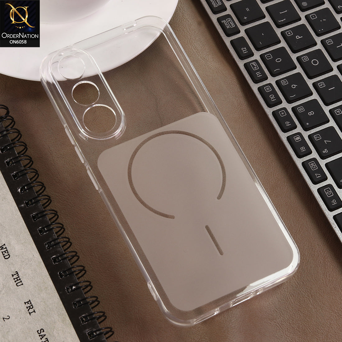 Vivo V70 FE Cover - White - Premium Frosted Camera Guard Case