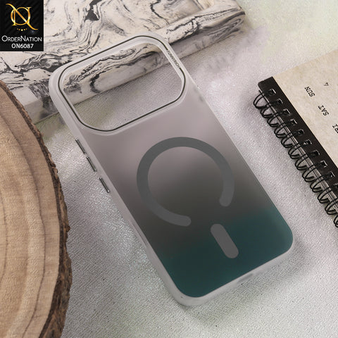 Infinix Note 60 Cover - Green- Premium Deep Smoke Shockproof Case With White Edge
