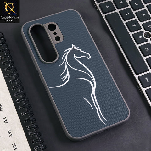 Tecno Camon 50 4G Cover - Gray - Premium Textured Matte Phone Case with Minimalist Artistic Line Design