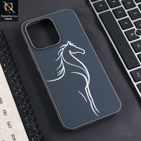 Oppo Reno 15F Cover - Gray - Premium Textured Matte Phone Case with Minimalist Artistic Line Design