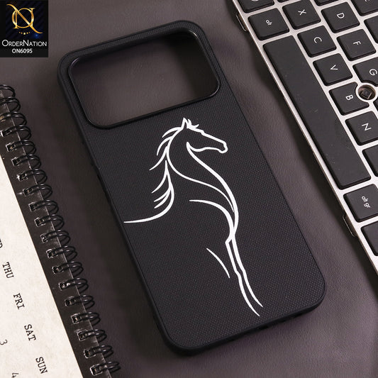 Tecno Spark 50 4G Cover - Black - Premium Textured Matte Phone Case with Minimalist Artistic Line Design