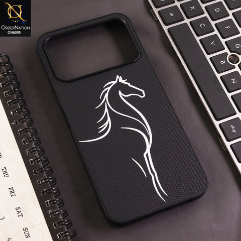 Tecno Spark 50 4G Cover - Black - Premium Textured Matte Phone Case with Minimalist Artistic Line Design