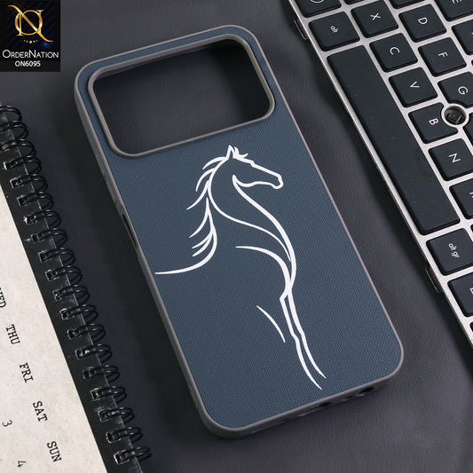 Tecno Spark 50 4G Cover - Gray - Premium Textured Matte Phone Case with Minimalist Artistic Line Design