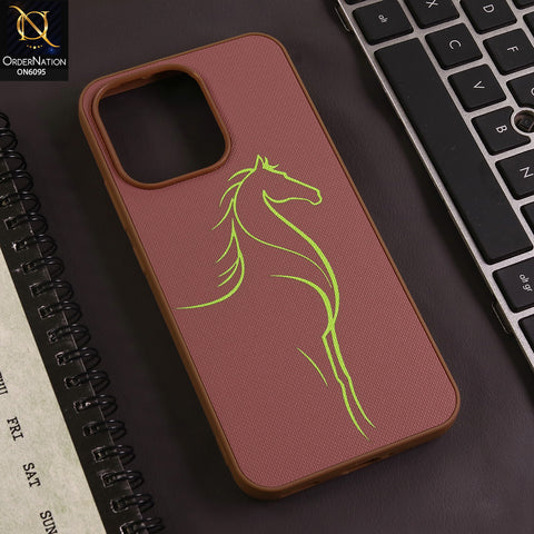 Vivo S50 Cover - Orange - Premium Textured Matte Phone Case with Minimalist Artistic Line Design