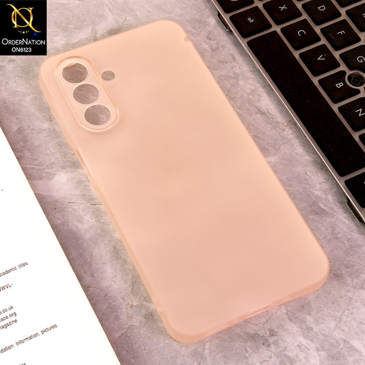 Samsung Galaxy A17 Cover - Peach - Luxury Slim Fit Frosted Smoke Matte Back Cover
