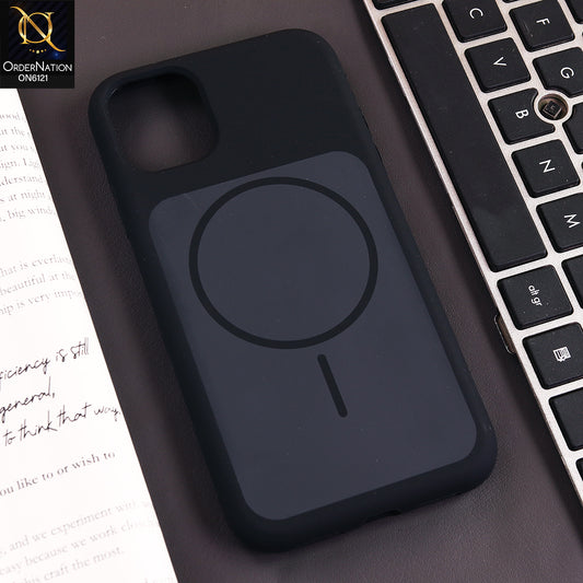 iPhone 11 Cover - Black - Premium Magnetic Frosted Matte Phone Case with Shockproof Protection & Wireless Charging Compatible