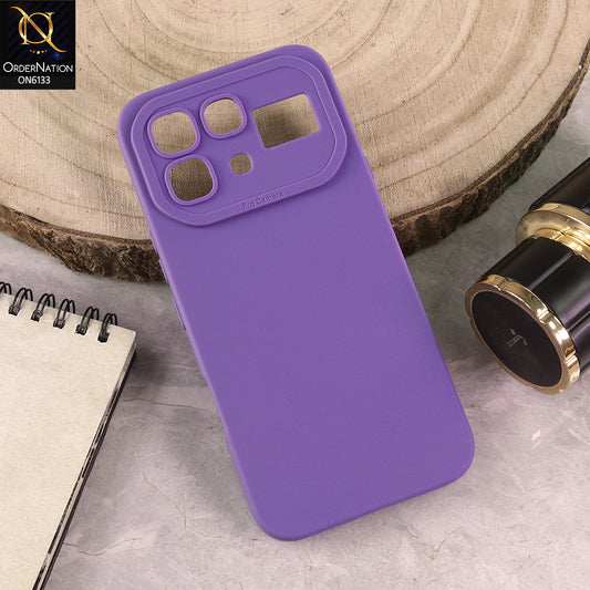 Infinix Note 60 Pro Cover - Purple - Premium Liquid Silicone Phone Case with Camera Protection