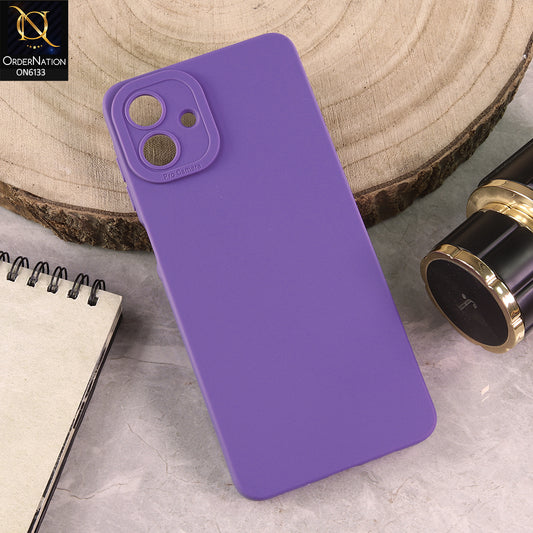 Samsung Galaxy M07 Cover - Purple - Premium Liquid Silicone Phone Case with Camera Protection