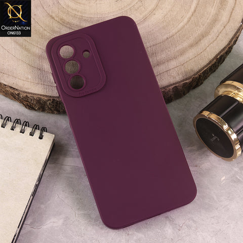Samsung Galaxy A17 Cover - Maroon - Premium Liquid Silicone Phone Case with Camera Protection