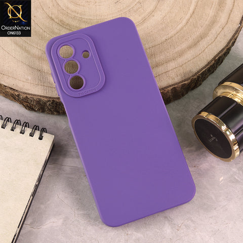 Samsung Galaxy A26 Cover - Purple - Premium Liquid Silicone Phone Case with Camera Protection