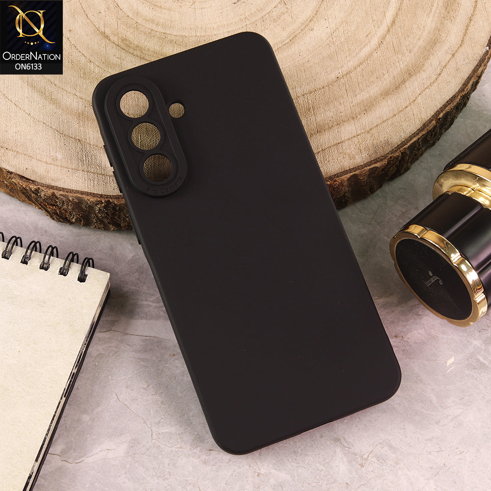 Samsung Galaxy A57 Cover - Black - Premium Liquid Silicone Phone Case with Camera Protection