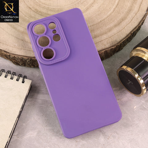 Samsung Galaxy S26 Ultra Cover - Purple - Premium Liquid Silicone Phone Case with Camera Protection