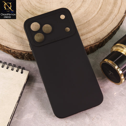 Tecno Spark 50 4G Cover - Black - Premium Liquid Silicone Phone Case with Camera Protection