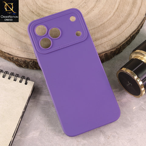 Tecno Spark 50 4G Cover - Purple - Premium Liquid Silicone Phone Case with Camera Protection
