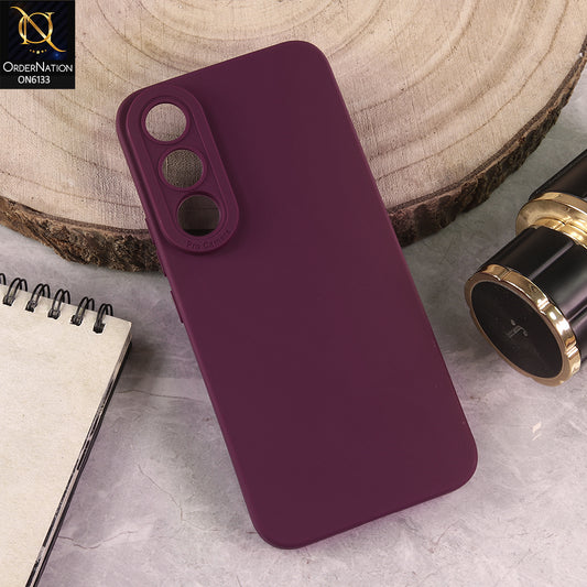 Vivo V70 FE Cover - Maroon - Premium Liquid Silicone Phone Case with Camera Protection