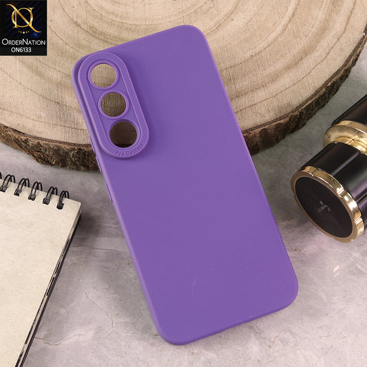 Vivo V70 FE Cover - Purple - Premium Liquid Silicone Phone Case with Camera Protection