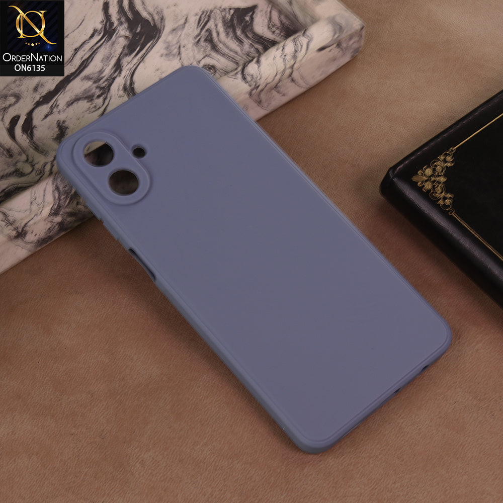 Samsung Galaxy M07 Cover - Gray - New Premium Matte Black Silicon Cover – Sleek Protective Phone Case
