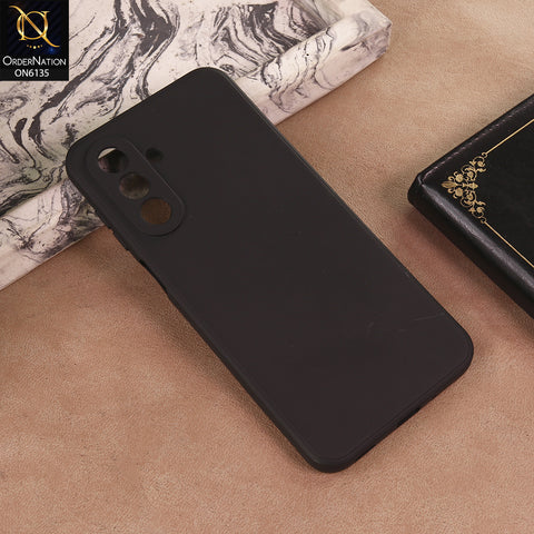 Samsung Galaxy A26 Cover - Black - New Premium Matte Black Silicon Cover – Sleek Protective Phone Case