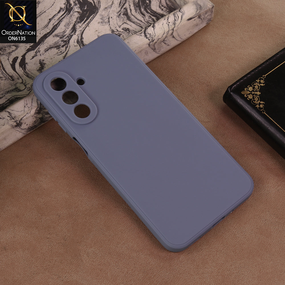 Samsung Galaxy A17 Cover - Gray - New Premium Matte Black Silicon Cover – Sleek Protective Phone Case