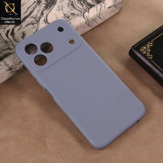 Tecno Spark 50 4G Cover - Gray - New Premium Matte Black Silicon Cover – Sleek Protective Phone Case