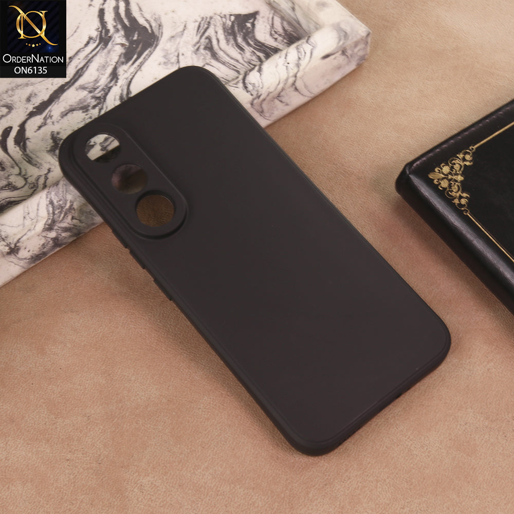 Vivo V70 FE Cover - Black - New Premium Matte Black Silicon Cover – Sleek Protective Phone Case