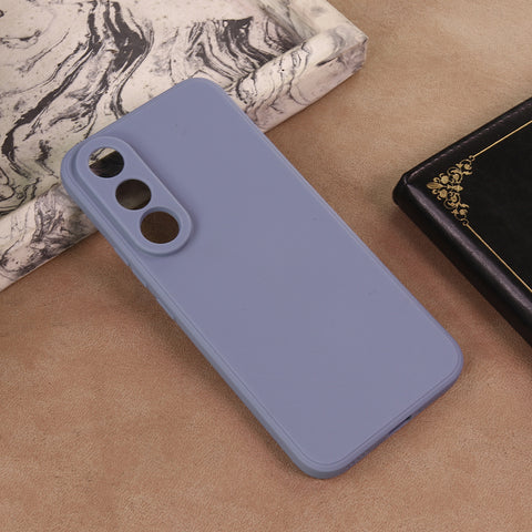 Vivo V70 FE Cover - Gray - New Premium Matte Black Silicon Cover – Sleek Protective Phone Case