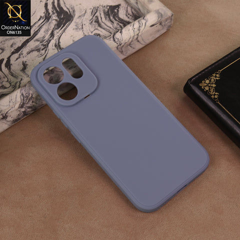 Vivo V70 Cover - Gray - New Premium Matte Black Silicon Cover – Sleek Protective Phone Case