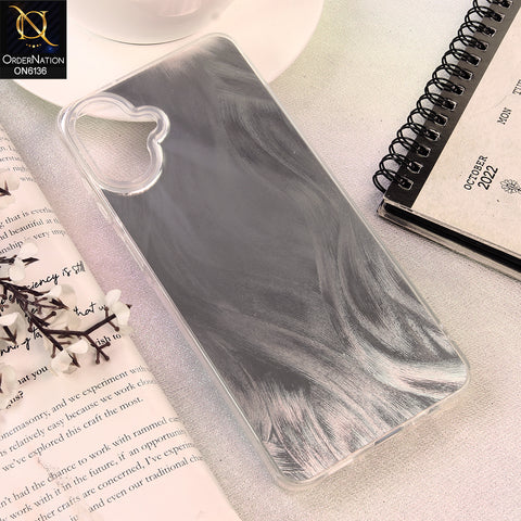 Samsung Galaxy M07 Cover - Silver - Premium Iridescent Frosted Protective Phone Case
