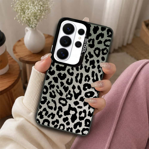 Samsung Galaxy S26 Ultra Cover - Monochrome Mood Print Series - Lightweight Frosted Pearl Finish Anti-Fingerprint Shockproof Soft Borders Case