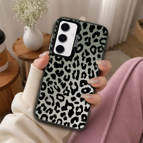 Samsung Galaxy S24 Cover - Monochrome Mood Print Series - Lightweight Frosted Pearl Finish Anti-Fingerprint Shockproof Soft Borders Case
