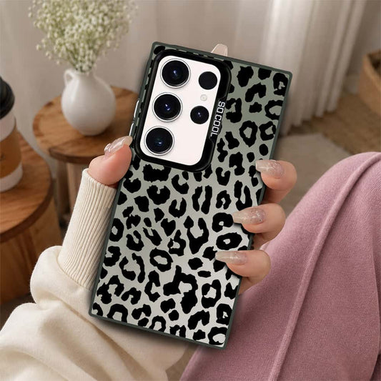 Samsung Galaxy S23 Ultra 5G Cover - Monochrome Mood Print Series - Lightweight Frosted Pearl Finish Anti-Fingerprint Shockproof Soft Borders Case