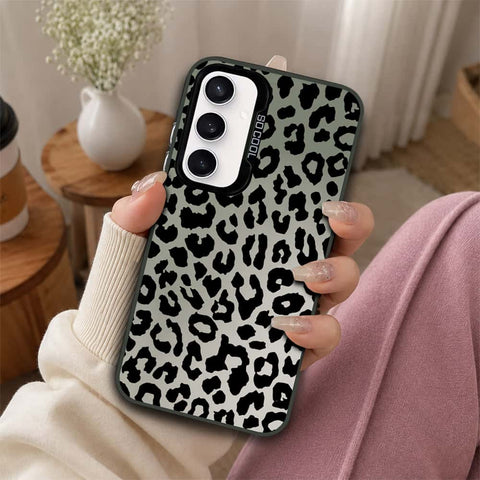 Samsung Galaxy S23 FE Cover - Monochrome Mood Print Series - Lightweight Frosted Pearl Finish Anti-Fingerprint Shockproof Soft Borders Case