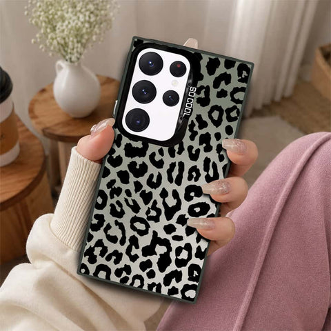 Samsung Galaxy S22 Ultra 5G Cover - Monochrome Mood Print Series - Lightweight Frosted Pearl Finish Anti-Fingerprint Shockproof Soft Borders Case