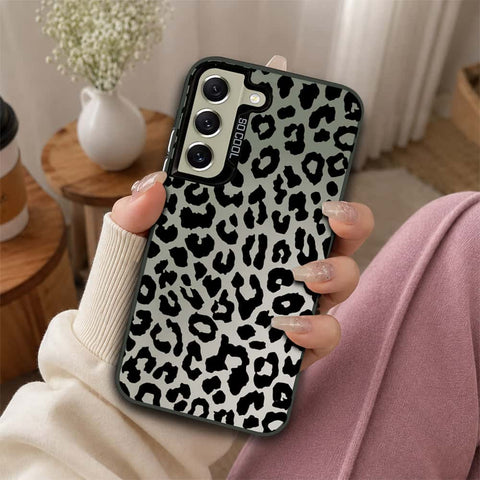 Samsung Galaxy S22 5G Cover - Monochrome Mood Print Series - Lightweight Frosted Pearl Finish Anti-Fingerprint Shockproof Soft Borders Case