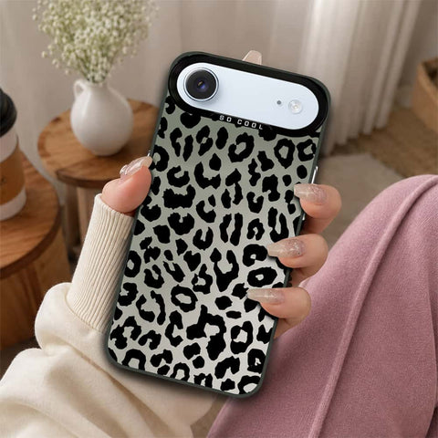 iPhone 17 Air Cover - Monochrome Mood Print Series - Lightweight Frosted Pearl Finish Anti-Fingerprint Shockproof Soft Borders Case
