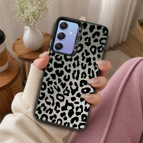Samsung Galaxy A34 5G Cover - Monochrome Mood Print Series - Lightweight Frosted Pearl Finish Anti-Fingerprint Shockproof Soft Borders Case