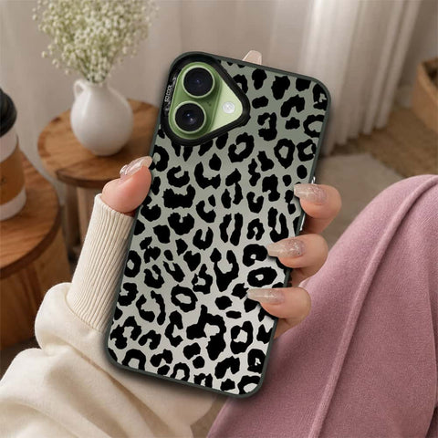 iPhone 17 Cover - Monochrome Mood Print Series - Lightweight Frosted Pearl Finish Anti-Fingerprint Shockproof Soft Borders Case
