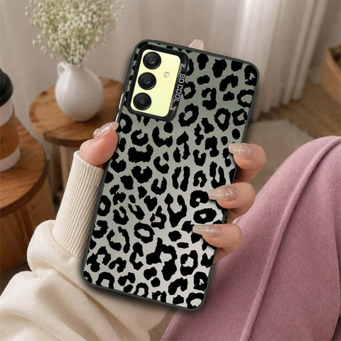Samsung Galaxy A25 5G Cover - Monochrome Mood Print Series - Lightweight Frosted Pearl Finish Anti-Fingerprint Shockproof Soft Borders Case