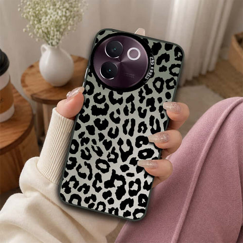 Vivo V30e Cover - Monochrome Mood Print Series - Lightweight Frosted Pearl Finish Anti-Fingerprint Shockproof Soft Borders Case