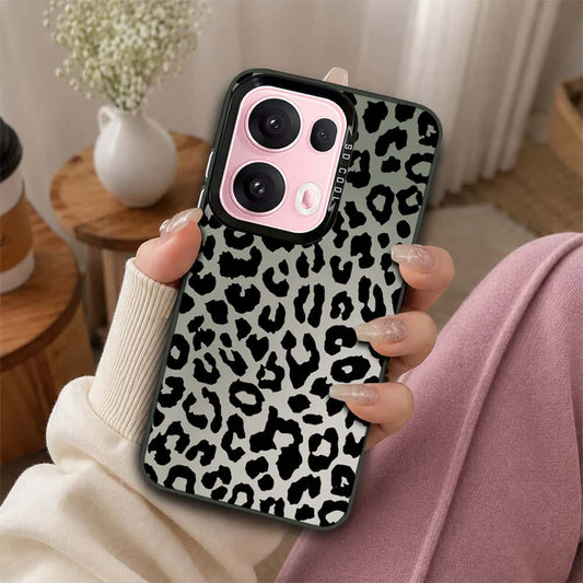 Oppo Reno 13 Pro Cover - Monochrome Mood Print Series - Lightweight Frosted Pearl Finish Anti-Fingerprint Shockproof Soft Borders Case